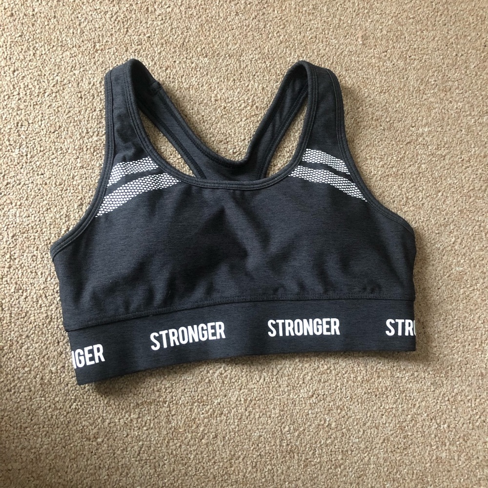 Stronger the label Sports Bra